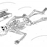 Laying Skeleton