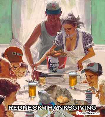 funny pictures thanksgiving redneck