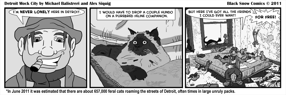 Detroit Mock City 5 - Feral Cats