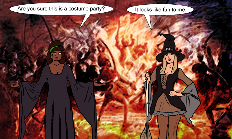 Hail of Brambles webcomic Walpurgis Night