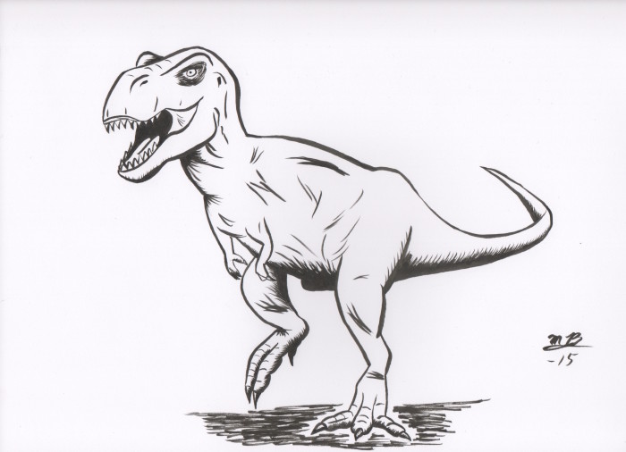 T-Rex drawing