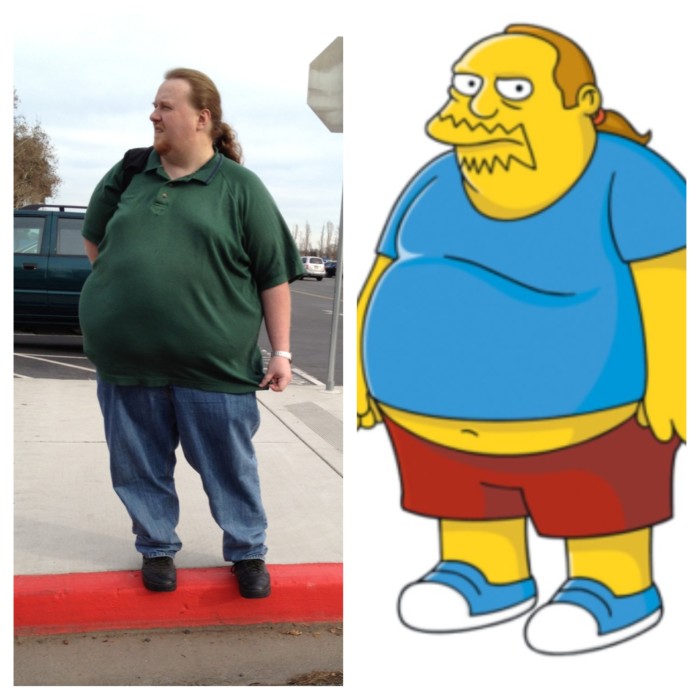 simpsons comic book guy in real life