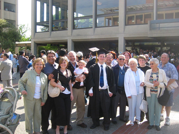 Balistreri family at UC Berkeley