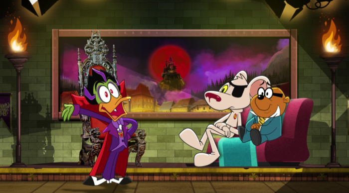 Count Duckula on the New Danger Mouse series