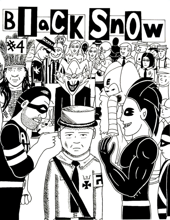Black Snow Issue 4 cover