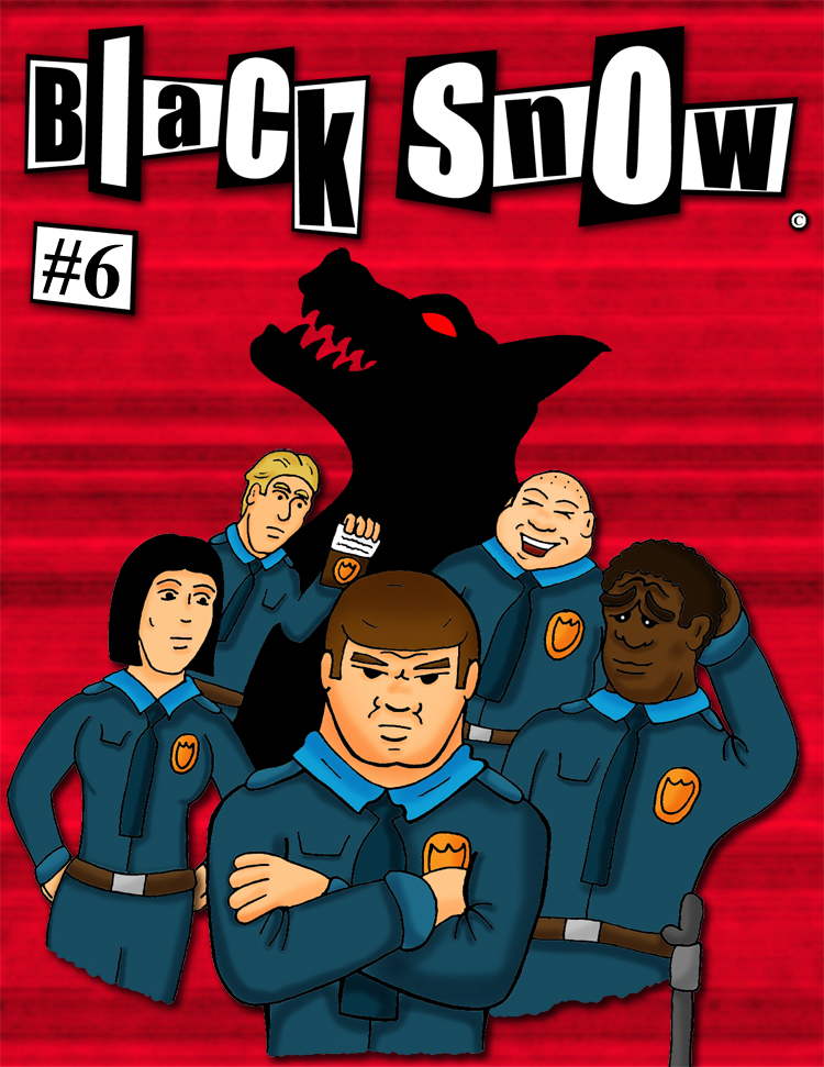 Black Snow Issue 6 cover