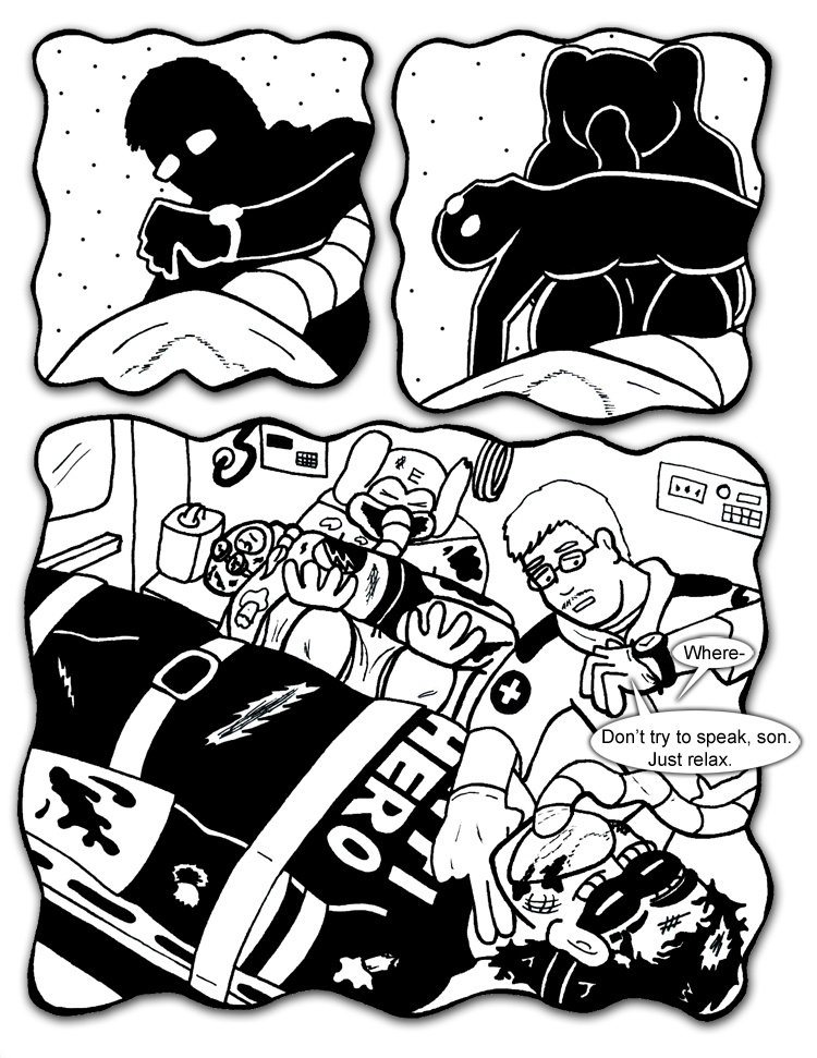 Black Snow Issue 6 page 1