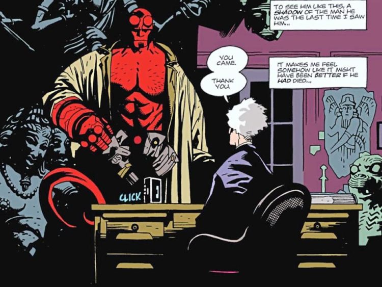 Mike Mignola Hellboy comic