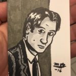 Mulder sketch card