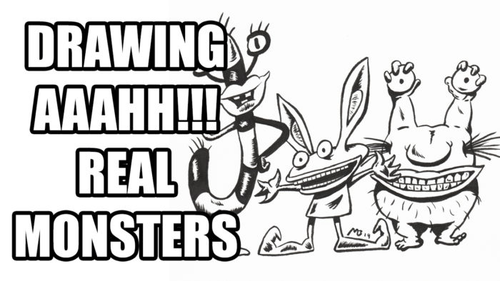 Drawing Aaahh!!! Real Monsters