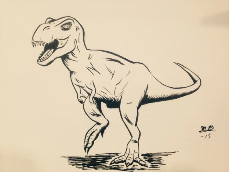 Con Sketch: T-Rex