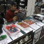 Alex Siquig at Black Snow Comics booth