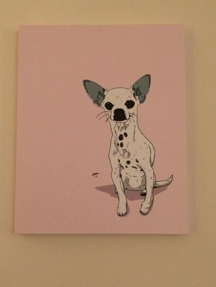 Chihuahua canvas print