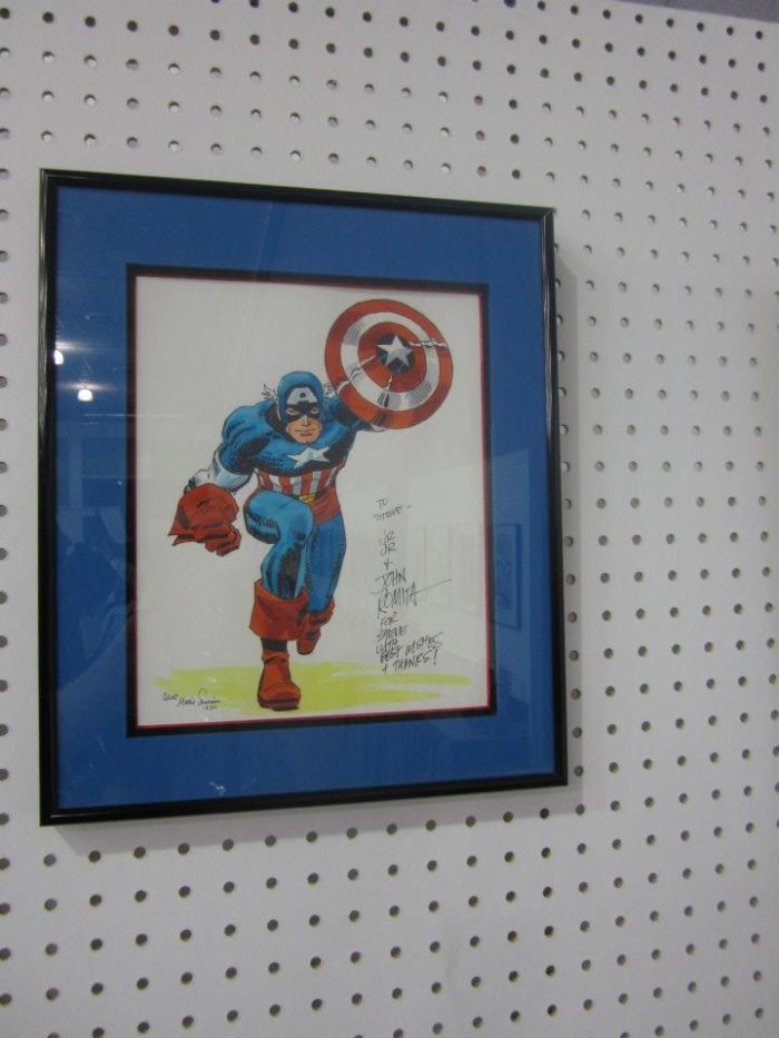 original Captain America drawing