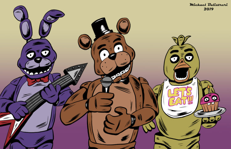 Freddy, Bonnie and Chica