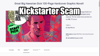Kickstarter Scam - Great Big Hawaiian Dick - B. Clay Moore