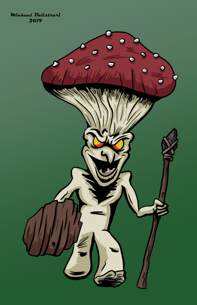 Mean Mushroom Man