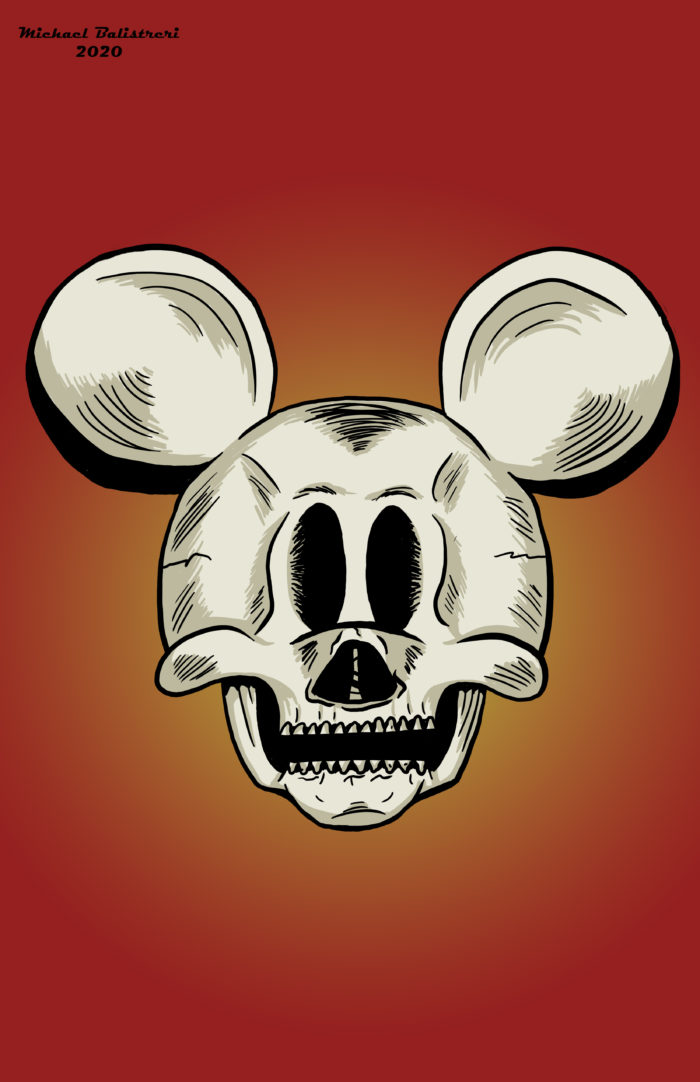 Mickey Mouse Skull