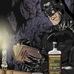 Batman Whiskey Label