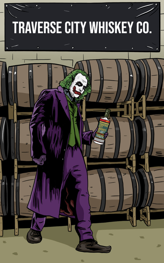 Joker Whiskey Label
